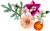 Lego botanicals - lego icons - le joli bouquet de fleurs roses - 10342 Multicolore 6 - vertbaudet enfant 