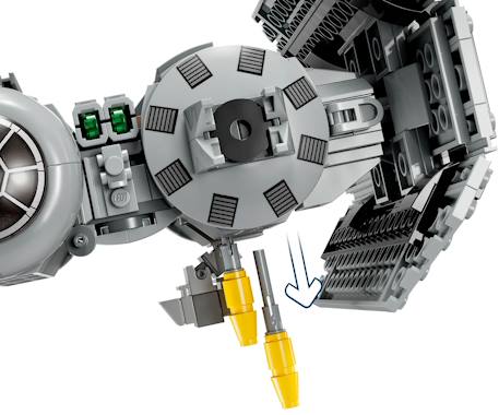 Lego star wars - le bombardier tie - 75347 Multicolore 6 - vertbaudet enfant 