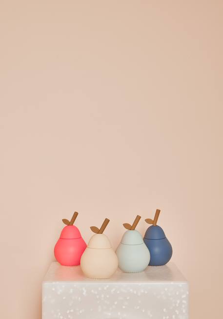 Tasse en silicone mini Bleu clair+Bleu foncé+Marron+Rouge 7 - vertbaudet enfant 
