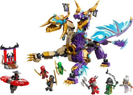 Lego ninjago - arc : le dragon de la concentration - 71836 Multicolore 3 - vertbaudet enfant 