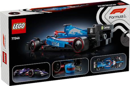 Lego speed champions - voiture f1 visa cash app rb vcarb 01 - 77246 Multicolore 2 - vertbaudet enfant 