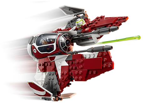 Lego star wars - le jedi interceptor d'ahsoka - 75401 Multicolore 5 - vertbaudet enfant 