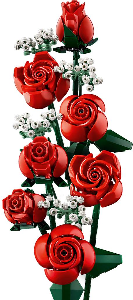 Lego botanicals - lego icons - le bouquet de roses - 10328 Multicolore 4 - vertbaudet enfant 