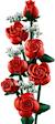 Lego botanicals - lego icons - le bouquet de roses - 10328 Multicolore 4 - vertbaudet enfant 