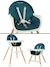 Chaise haute évolutive design esprit bois lorentz Cobalt 5 - vertbaudet enfant 