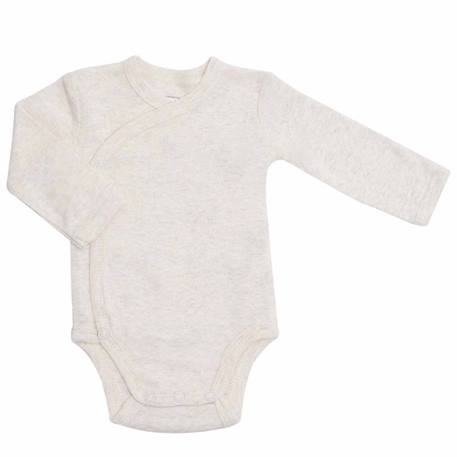 Lot 2 bodies ouverture devant pour bébé Rose 6 - vertbaudet enfant 
