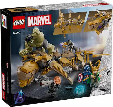 Lego marvel - les avengers contre le léviathan - 76290 Multicolore 2 - vertbaudet enfant 