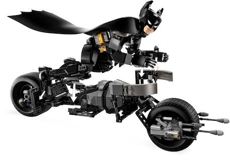 Lego dc comics - la figurine de batman à construire et la moto bat-pod - 76273 Multicolore 5 - vertbaudet enfant 