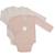Lot 2 bodies ouverture devant pour bébé Rose 1 - vertbaudet enfant 