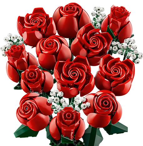 Lego botanicals - lego icons - le bouquet de roses - 10328 Multicolore 3 - vertbaudet enfant 