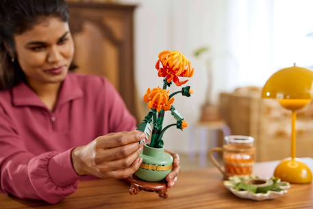Lego botanicals - lego icons - le chrysanthème - 10368 Multicolore 6 - vertbaudet enfant 