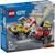 Lego city - pack de bolides de course : camion de pizza contre camion de pompiers - 60458 Multicolore 1 - vertbaudet enfant 