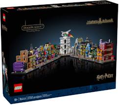 Jouet-Jeux d'imagination-Lego harry potter - les boutiques magiques du chemin de traverse - 76444