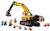 Lego city - la pelleteuse de chantier jaune - 60420 Multicolore 4 - vertbaudet enfant 