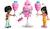Lego friends - stand de barbes à papa et scooter - 42643 Multicolore 5 - vertbaudet enfant 