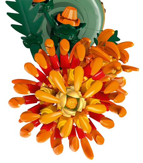 Lego botanicals - lego icons - le chrysanthème - 10368 Multicolore 5 - vertbaudet enfant 