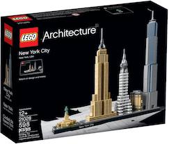 Jouet-Jeux d'imagination-Lego architecture - new york - 21028