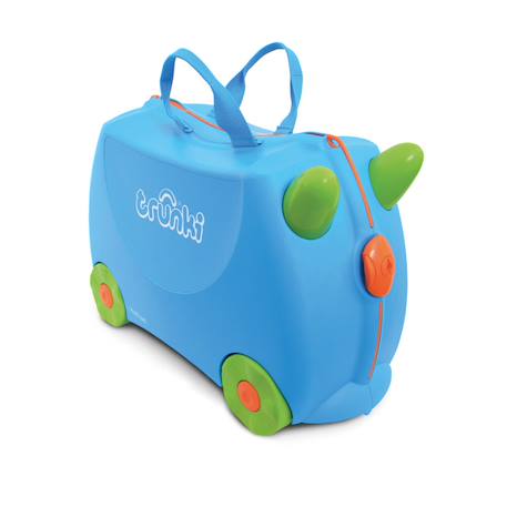 Valise Trunki ride on - Bagage cabine - bleu Blue 3 - vertbaudet enfant 