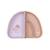Assiette à compartiments (3pcs) - tiny team, chat Rose 4 - vertbaudet enfant 