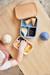 Tasse en silicone mini Bleu clair+Bleu foncé+Marron+Rouge 6 - vertbaudet enfant 