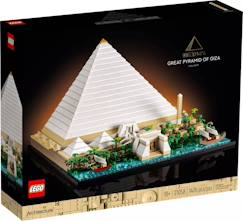 Jouet-Jeux d'imagination-Lego architecture - la grande pyramide de gizeh - 21058