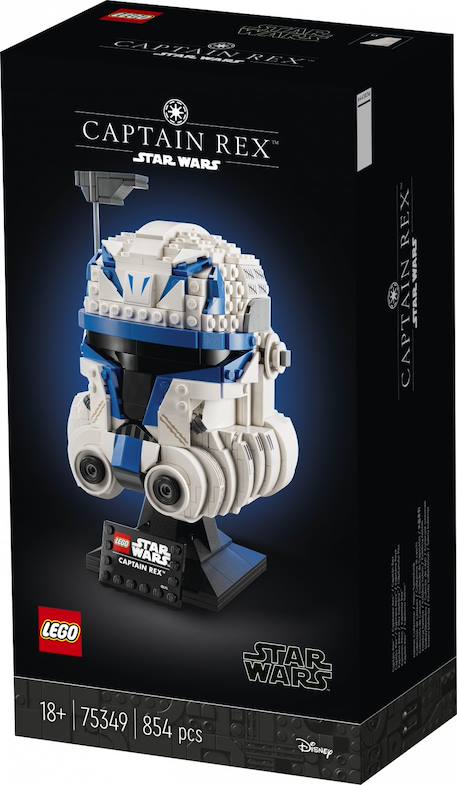 Lego star wars - le casque du capitaine rex - 75349 Multicolore 2 - vertbaudet enfant 