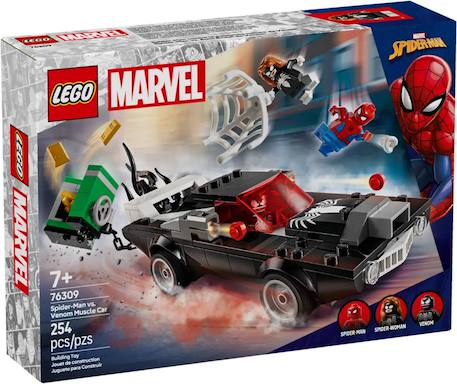 Lego marvel - spider-man contre le bolide de venom - 76309 Multicolore 1 - vertbaudet enfant 