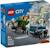 Lego city - pack de bolides de course : avion contre lit d'hôpital - 60459 Multicolore 1 - vertbaudet enfant 