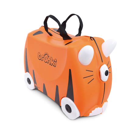 Valise Trunki ride on - Bagage cabine - Tigre Orange 3 - vertbaudet enfant 