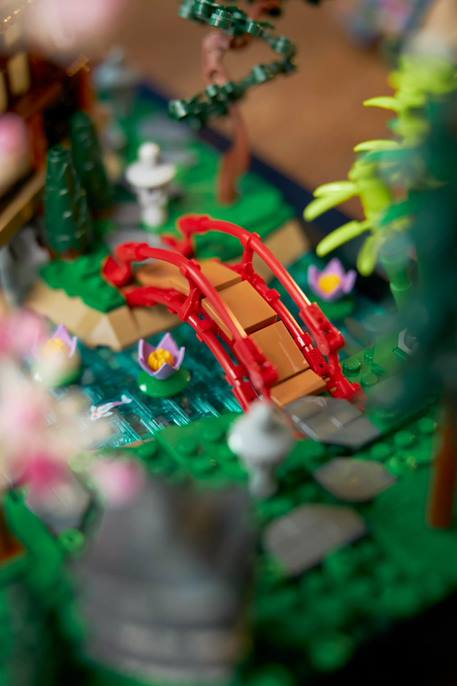 Lego icons - le jardin paisible - 10315 Multicolore 6 - vertbaudet enfant 