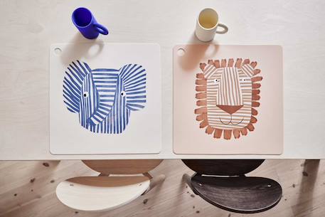 Set de table en silicone mini Marron 3 - vertbaudet enfant 
