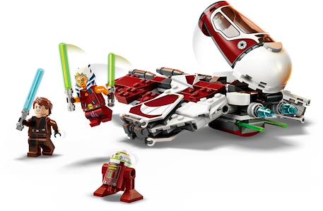 Lego star wars - le jedi interceptor d'ahsoka - 75401 Multicolore 4 - vertbaudet enfant 