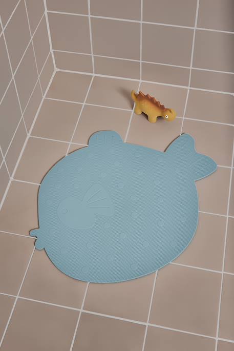 Tapis de bain en sillicone Bleu 3 - vertbaudet enfant 