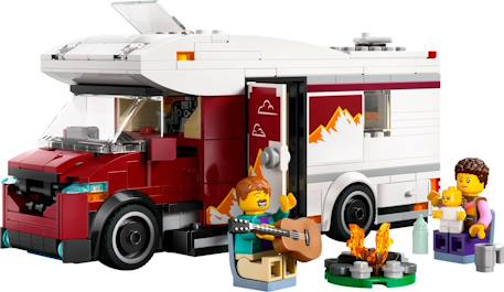 Lego city - le camping-car d'aventures - 60454 Multicolore 3 - vertbaudet enfant 