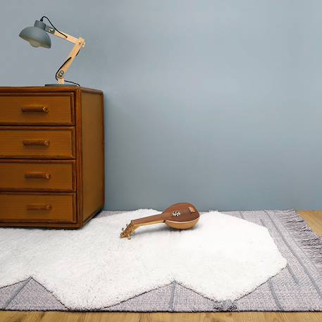 Tapis berbère coton et laine gordon Gris 3 - vertbaudet enfant 