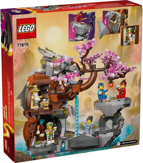 Lego ninjago - le sanctuaire de la roche du dragon - 71819 Multicolore 2 - vertbaudet enfant 