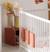 Protections de barreaux de lit en coton Beige+Beige foncé+Bleu/blanc+Ecru léopard+Moutarde+Rose+Rose foncé+Rouge+Vert+Vert tilleul 30 - vertbaudet enfant 