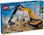 Lego city - la pelleteuse de chantier jaune - 60420 Multicolore 1 - vertbaudet enfant 