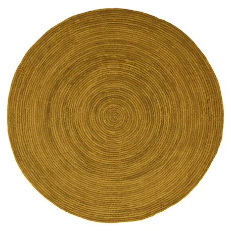 Tapis rond laine feutrée neethu Avoine+Gris+Mangue+Naturel+Olive+Orange+Toffee 12 - vertbaudet enfant 