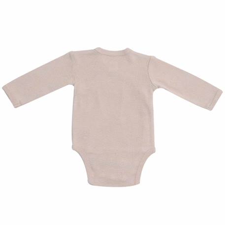 Lot 2 bodies ouverture devant pour bébé Rose 4 - vertbaudet enfant 