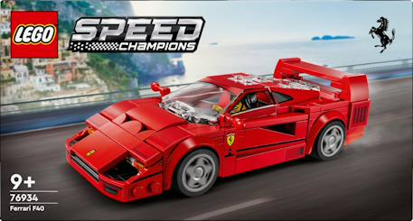 Lego speed champions - supercar ferrari f40 - 76934 Multicolore 3 - vertbaudet enfant 
