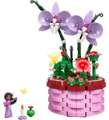 Lego disney - le pot de fleurs d'isabela - 43237 Multicolore 2 - vertbaudet enfant 