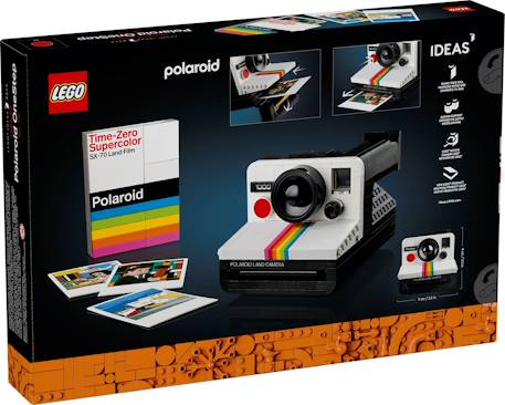 Lego ideas - appareil photo polaroid onestep sx-70 - 21345 Multicolore 2 - vertbaudet enfant 