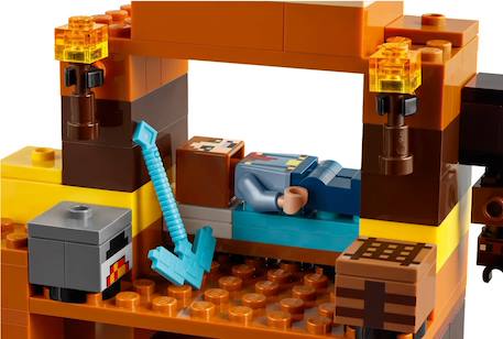 Lego minecraft - la mine des badlands - 21263 Multicolore 6 - vertbaudet enfant 
