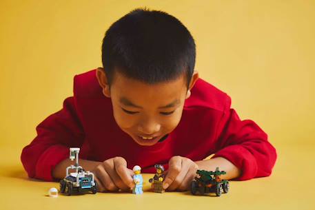 Lego city - pack de bolides de course : avion contre lit d'hôpital - 60459 Multicolore 5 - vertbaudet enfant 