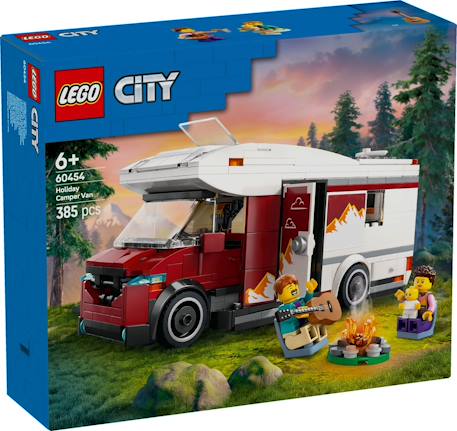 Lego city - le camping-car d'aventures - 60454 Multicolore 1 - vertbaudet enfant 