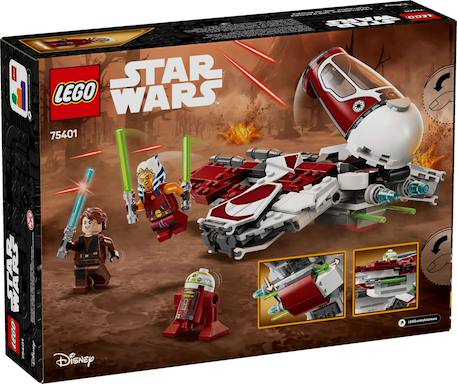 Lego star wars - le jedi interceptor d'ahsoka - 75401 Multicolore 2 - vertbaudet enfant 