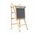 Tour d'apprentissage pliable avec tableau montessori bois fsc® Marron - blanc 1 - vertbaudet enfant 