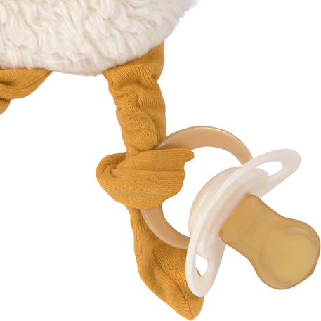 Doudou plat oie Blanc 3 - vertbaudet enfant 