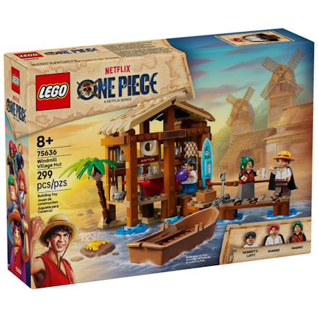 Lego one piece - le bar du village de fuchsia - 75636 Multicolore 1 - vertbaudet enfant 